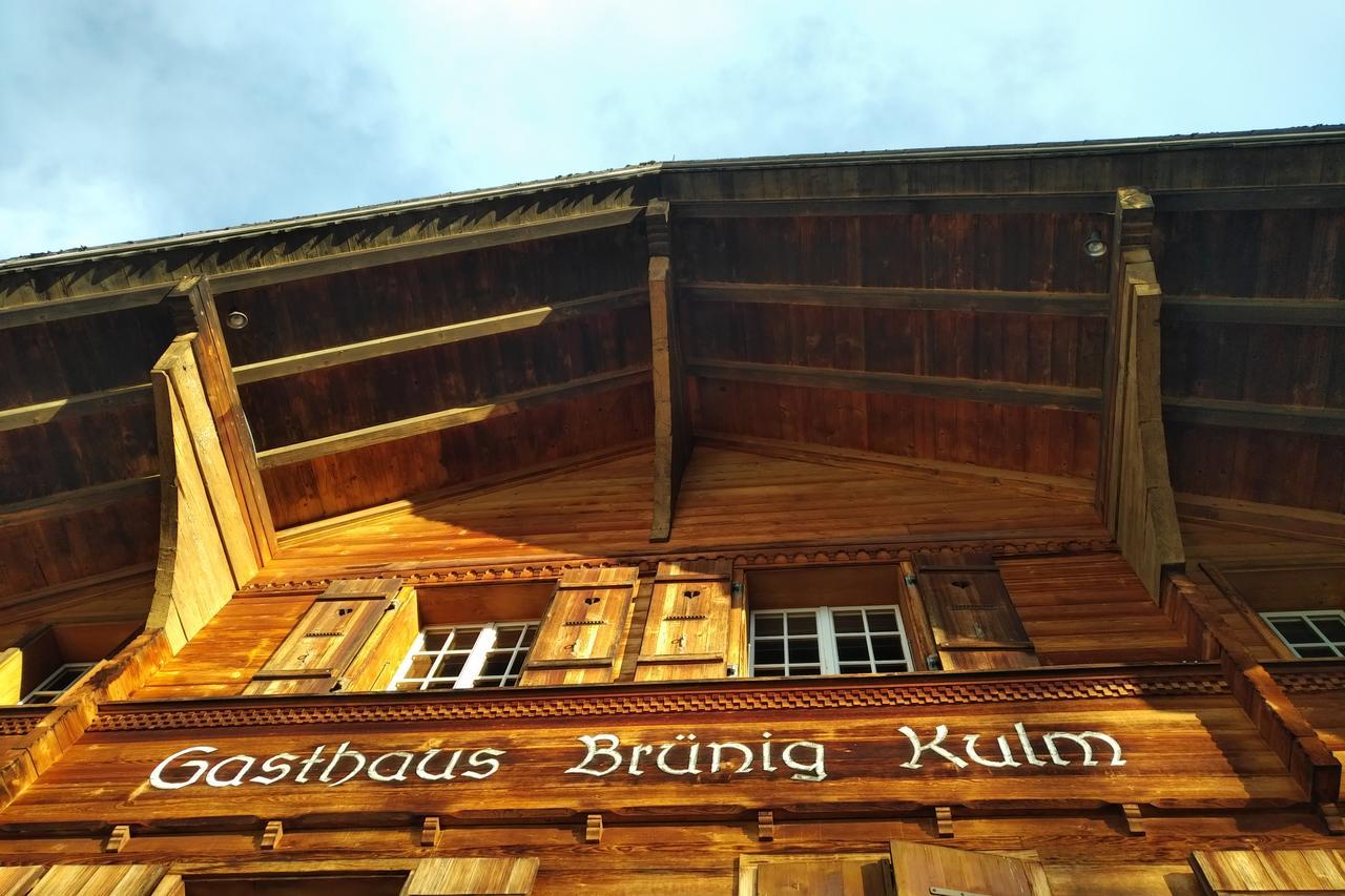 Gasthaus Brunig Kulm Otel Brunig Pass Dış mekan fotoğraf